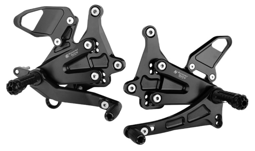 Bonamici Racing Rearsets for the KTM 1290 Super Duke R '20-23, 1390 Super Duke R 2024 Bonamici Racing Rearsets for the KTM 1290 Super Duke R '20-23, 1390 Super Duke R 2024